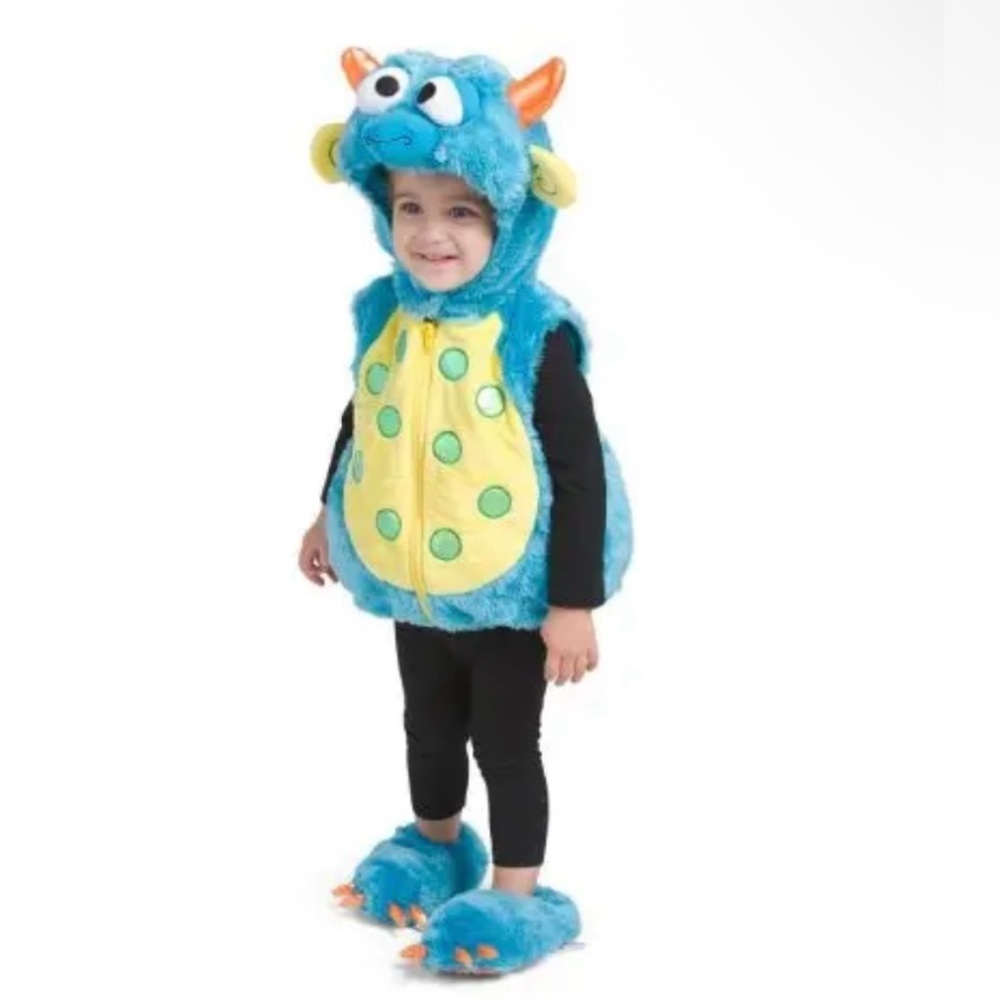 DREAM PLAY IMAGINE BABY BOY BLUE MONSTER BUBBLE COSTUME